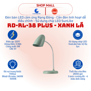 Đèn bàn bảo vệ thị lực RD-RL-38.PLUS 6W