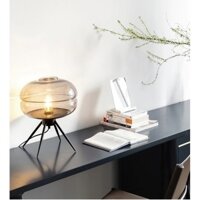 Đèn bàn chao thuỷ tinh màu Decor trang trí nội thất phong cách Bắc Âu