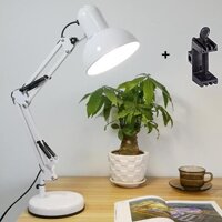 Đèn bàn - đèn để bàn - đèn học chống cận cao cấp đa năng DPX01 kèm bóng LED Rạng Đông và kẹp bàn [bonus]
