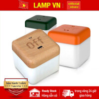 Đèn bàn Đèn vuông Đèn hẹn giờ Mini, dễ đặt thời gian. Chỉ cần lật nó lại. Đèn ngủ
