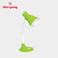 Đèn bàn Điện Quang ĐQ DKL08 L kiểu chóa nhựa, bóng led - Xanh lá - Trắng