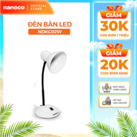Đèn bàn E27 Nanoco model NDKC02 (không bóng) + tặng kèm 1 bóng Led bulb đui E27- 5W