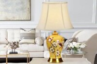 ĐÈN BÀN GỐM NHẬP KHẨU ABR123