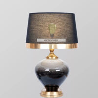 Đèn bàn gốm sứ Giang Tây cao cấp LUX 8788