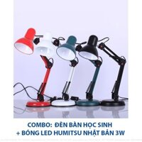 Đèn bàn học đa năng Pixar - bóng LED HUMITSU Nhật Bản- DTKT800-H3W