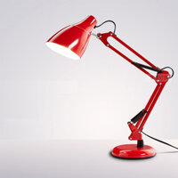 Đèn bàn học, đèn làm việc DPX05 - kèm bóng LED chống lóa cận - đèn đọc sách - Đỏ