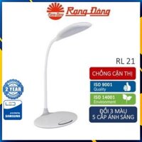 Đèn Bàn Học Đọc Sách, Làm Việc (Học Sinh, Sinh Viên, Văn Phòng) LED Chống Cận, Cảm Ứng Mã RL21