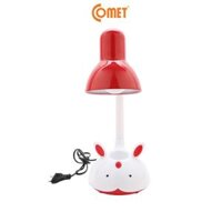 Đèn Bàn Học Sinh Comet CT411 Đã bao gồm bóng 5W - có ngăn đựng dụng cụ - Màu Đỏ - Warmwhite