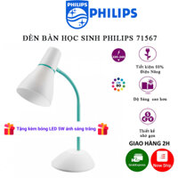 Đèn Bàn Học Sinh Philips 71567 Màu Tím Bảo Hành 1 Năm (1 Đổi 1)