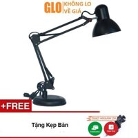 [ĐÈN BÀN LÀM VIỆC] Đèn Bàn Kỹ Thuật Đế Kèm Kẹp Màu Đen Sang Trọng ( Chưa Bao Gồm Bóng Bên Trong Nhé Khách)      ng)