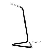 Đèn bàn làm việc LED IKEA Harte [Đen]