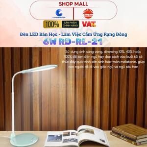 Đèn bàn led cảm ứng Rạng Đông RD-RL-21.led