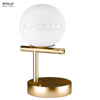 Đèn bàn mini chao thuỷ tinh trang trí DDB 8070A