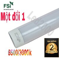 Đèn bán nguyệt 1m2 tuyp Led 40wsáng trắng/vàng