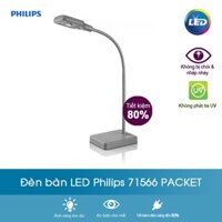 Đèn Bàn Philips LED PACKET 71566 2.5W - Xám