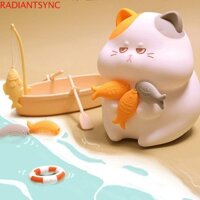 Đèn bàn RADIANTSYNC, Đèn ngủ LED mèo dễ thương đầy màu sắc, Đèn ngủ silicon sạc USB ngộ nghĩnh Đèn ngủ sáng tạo cho trẻ em