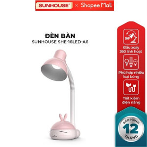 Đèn bàn Sunhouse SHE-16LED-A6