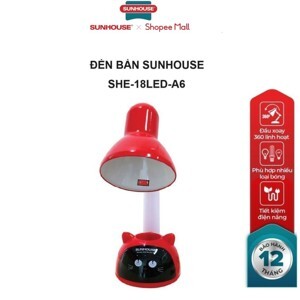 Đèn bàn Sunhouse SHE-18LED-A6