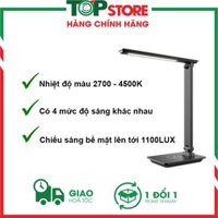 Đèn bàn Taotronics TT-DL057 [Chính Hãng] Bảo Hành 24 tháng, 5W chống cận, sạc không dây, 4 chế độ màu 4 mức sáng