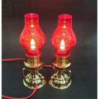 Đèn Bàn Thờ Cắm Điện Bóng Đèn Led Cao 16Cm