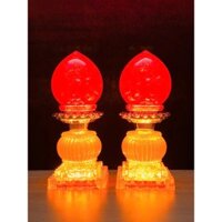 Đèn bàn thờ đào đèn led 8x20cm [giá 1 cây]