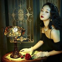 Đèn Bàn Tiffany Chuồn Chuồn Thượng Hải