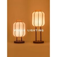 Đèn bàn vải phong cách Nhật Bản cho phòng ngủ, đầu giường, hiện đại, đơn giản, đèn bàn học phong cách Trung Quốc cho phò
