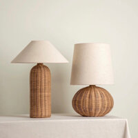 Đèn bàn Willow nhập khẩu cao cấp / Willow Lamp