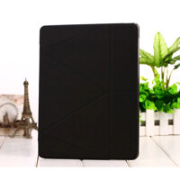Đen - Bao da iPad Pro 9.7 inch hiệu Onjess gập chữ Y ốp lưng silicon trong suốt - Hàng chính hãng