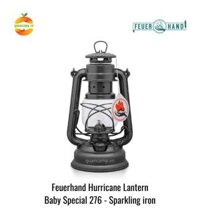 Đèn bão đèn dầu cổ điển cắm trại dã ngoại Baby Special 276 Feuerhand - Chính hãng Đức - Ánh kim Sparkling