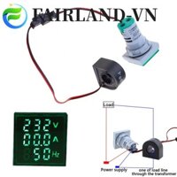 Đèn báo điện áp 1.13 * 1,97 "AC50 ~ 500V Hertz Đồng hồ đo tần số đa năng