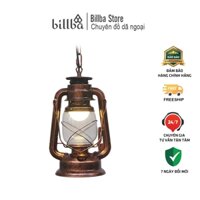 Đèn bão giả cổ dùng điện 220v trang trí decor phòng hoặc quán ăn, khu camping - Billba store
