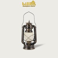 Đèn bão giả cổ tích điện phong cách vintage, đèn bão chế độ ngọn lửa và chế độ sáng tĩnh BB8224