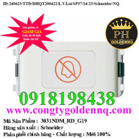 Đèn Báo Không Làm Phiền Concept 3031NDM_RD_G19 Schneider