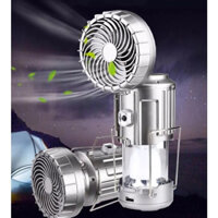 Đèn Bão LED Năng Lượng Mặt Trời Đa Năng 3 Trong 1 (Đèn pin + Quạt + Sạc dự phòng)