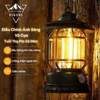 Đèn bão măng xông, đèn led tích điện dùng để đi dã ngoại, cắm trại ngoài trời công suất 5W