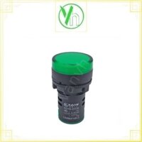Đèn báo pha CML 220V AC phi 22 Xanh AD16-22DS CHINA