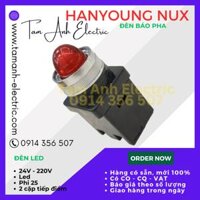 Đèn báo pha phi 25 HanYoung Hàn Quốc CRP-25 - Đèn báo LED 025 HanYoung CR-25