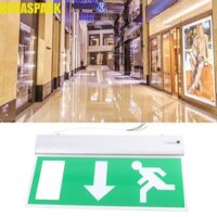 Đèn báo sơ tán NOVASPARK, Đèn báo khẩn cấp LED bóng đèn xanh thương mại, 110-240V Đèn báo xuất cảnh trái phải Đèn an toàn bệnh viện