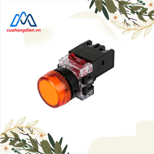 Đèn báo vàng Hanyoung MRP-TD0Y 12-24V 22mm