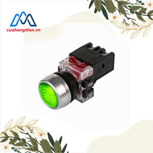 Đèn báo xanh Hanyoung MRP-RA0G 110-220V 22mm