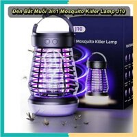 Đèn Bắt Muỗi, Côn Trùng 3 Trong 1 Mosquito Killer Lamp J10 Sử Dụng Ngoài Trời, Pin 2000mAh 💯Store VN💯