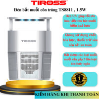 Đèn Bắt Muỗi Côn Trùng Máy Bắt Muỗi Tiross TS8811 Bắt Muỗi Thông Minh Thu Hút Muỗi Hiệu Quả