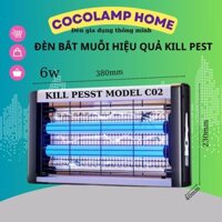 Đèn Bắt Muỗi Hiệu Quả COCOStore Máy Bắt Muỗi Tự Động CC02 Bởi Ánh Đèn Led Thu Hút Và Lưới Điện Giật Muỗi, An Toàn
