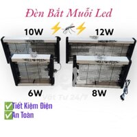 Đèn bắt muỗi LED hình vuông 6W 8W 10W 12W Ánh Sáng Xanh Tiết Kiệm Điện KILL PEST 10W 20W 30W 40W