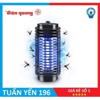Đèn bắt muỗi lưới điện Điện Quang ĐQ EML01, thu hút tiêu diệt ruồi muỗi côn trùng, ánh sáng xanh tím, máy đuổi muỗi
