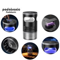 Đèn Bắt Muỗi Padabanic Hình Trụ Tròn 2in1 Dùng USB Và Pin Kết Hợp Đèn Ngủ