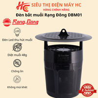 Đèn Bắt Muỗi Rạng Đông DBM01 & DBM02 - Đèn diệt côn trùng bằng trường UV cho nhà hàng, bệnh viện