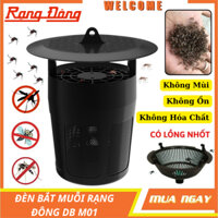 Đèn bắt muỗi Rạng Đông DBM01 5W, Máy bắt muỗi hiệu quả an toàn không mùi, Không hóa chất, Bảo hành 12 tháng