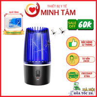 Đèn Bắt Muỗi Sạc Pin Thông Minh AK-M33, đèn ngủ bắt muỗi sạc pin tiện dụng